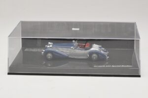 Horch 855 Special Roadster Сребристо Синьо Без Външна Кутия Minichamps 1:43 436014202-O1 Метал — снимка 4 от 4