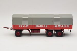 Kassbohrer Ремарке с Открита Платформа Mauler Remscheid Minichamps 1:43 439161099 Метал — снимка 3 от 6
