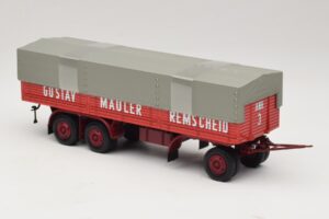 Kassbohrer Ремарке с Открита Платформа Mauler Remscheid Minichamps 1:43 439161099 Метал — снимка 4 от 6