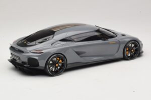 Koenigsegg Gemera Сив GT Spirit 1:18 GT374 Смола — снимка 2 от 5