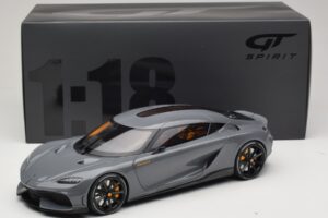 Koenigsegg Gemera Сив GT Spirit 1:18 GT374 Смола — снимка 5 от 5