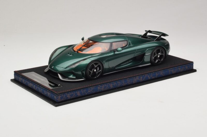 Koenigsegg Regera Зелен Тониран Карбон FrontiArt 1:18 AS010-110 Смола