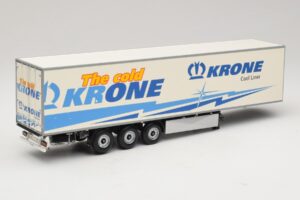 Krone Cooliner Шарнирно Кутийно Полуремарке Minichamps 1:43 439911040 Метал — снимка 2 от 6