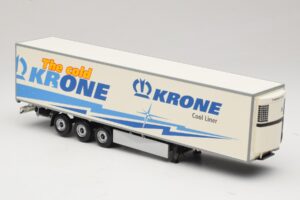 Krone Cooliner Шарнирно Кутийно Полуремарке Minichamps 1:43 439911040 Метал — снимка 4 от 6