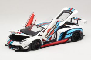 Lamborghini Aventador LB Works Martini Livery AUTOart 1:18 79185 Композит — снимка 2 от 8