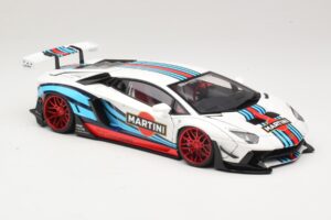 Lamborghini Aventador LB Works Martini Livery AUTOart 1:18 79185 Композит — снимка 6 от 8