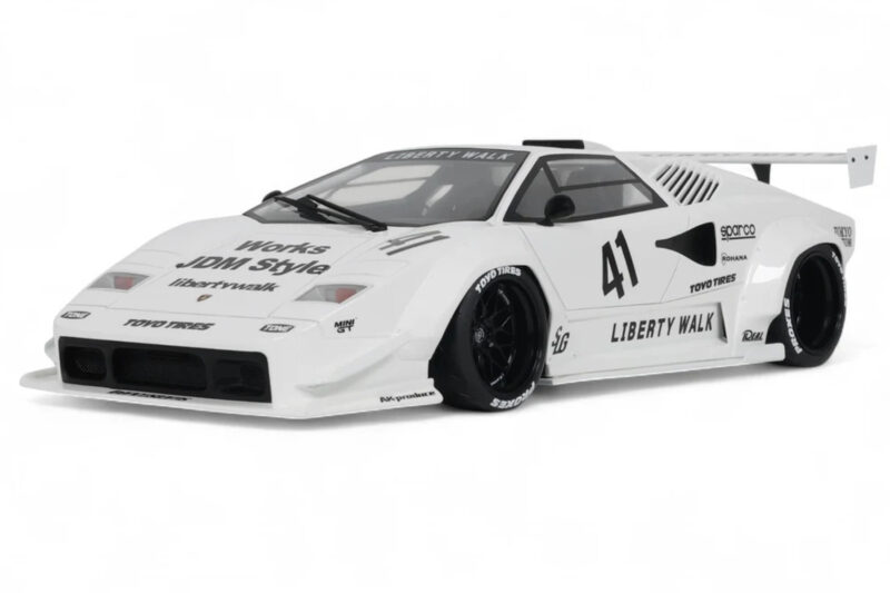 Lamborghini Countach LB-Works Бял GT Spirit 1:18 Z356-WH Смола