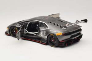 Lamborghini Huracan LP620-2 Super Trofeo #63 Тъмносив 2016 AUTOart 1:18 81559 Композит — снимка 5 от 8
