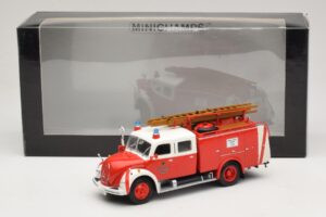 Magirus-Deutz Merkur TLF 16 Пожарна Dortmund Minichamps 1:43 439141972 Метал — снимка 6 от 6