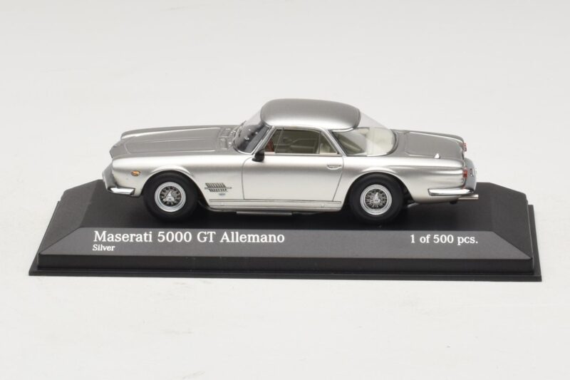 Maserati 5000 GT Allemano Сребърен Minichamps 1:43 Maserati 5000 GT Allemano Сребърен Minichamps 1:43 437123324 Метал