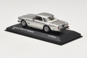 Maserati 5000 GT Allemano Сребърен Minichamps 1:43 437123324 Метал — снимка 3 от 4