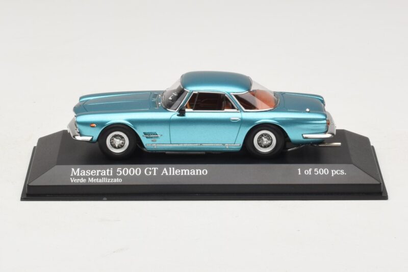 Maserati 5000 GT Allemano Verde Metallizzato Minichamps 1:43 Maserati 5000 GT Allemano Verde Metallizzato Minichamps 1:43 437123320 Метал