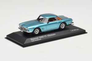 Maserati 5000 GT Allemano Verde Metallizzato Minichamps 1:43 437123320 Метал — снимка 2 от 4
