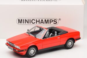 Maserati Biturbo Spyder Червен Minichamps 1:18 107123530 Смола — снимка 6 от 6