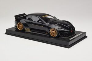 Maserati GranTurismo Liberty Walk Черен със Златни Джанти AB Models 1:18 MAS-LB08-C Смола — снимка 4 от 7