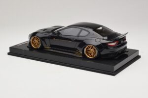 Maserati GranTurismo Liberty Walk Черен със Златни Джанти AB Models 1:18 MAS-LB08-C Смола — снимка 5 от 7