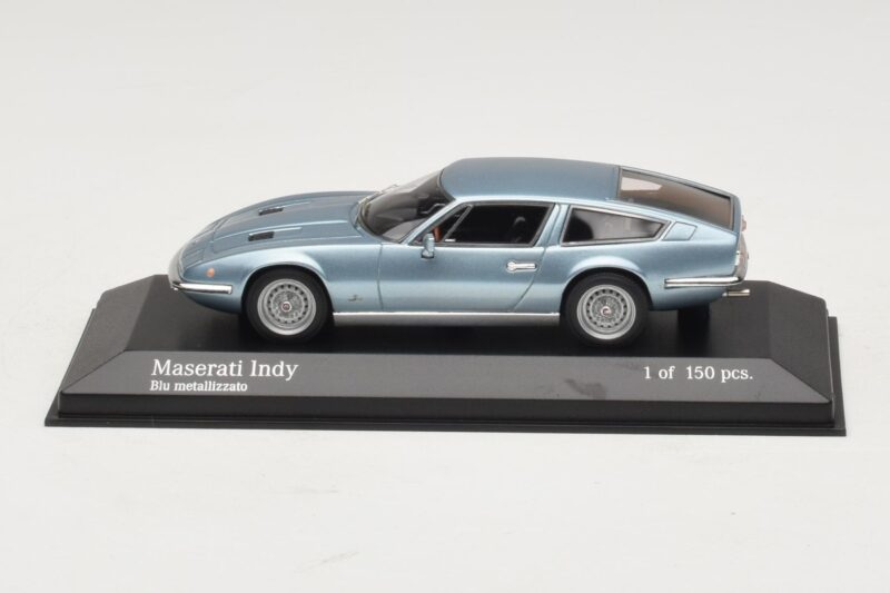 Maserati Indy Blue Metallic Minichamps 1:43 Maserati Indy Blue Metallic Minichamps 1:43 437123122 Метал