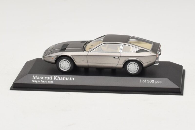 Maserati Khamsin Grey Metallic Minichamps 1:43 Maserati Khamsin Grey Metallic Minichamps 1:43 437123220 Метал