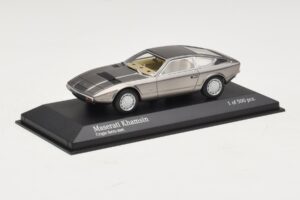 Maserati Khamsin Grey Metallic Minichamps 1:43 437123220 Метал — снимка 2 от 4
