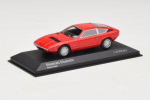Maserati Khamsin Червен Minichamps 1:43 437123224 Метал — снимка 2 от 4