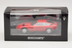 Maserati Khamsin Червен Minichamps 1:43 437123224 Метал — снимка 4 от 4