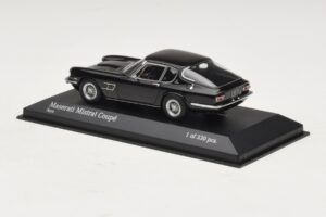 Maserati Mistral Черен Minichamps 1:43 437123421 Метал — снимка 3 от 4