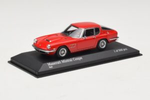 Maserati Mistral Червен Minichamps 1:43 437123424 Метал — снимка 2 от 4