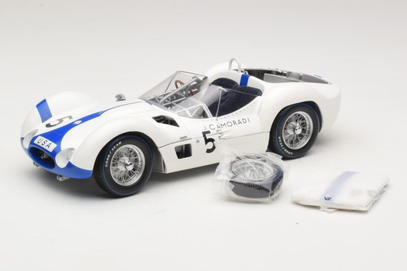 Maserati Tipo 61 #5 S. Moss / D. Gurney Camoradi ADAC 1000km Nurburgring Winner 1960 Minichamps 1:18 100601205 Метал