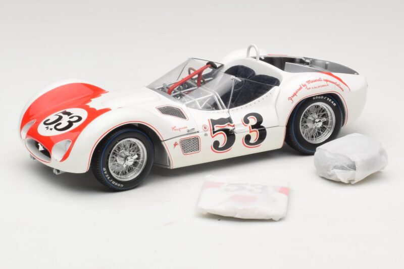 Maserati Tipo 61 #53 B. Krause Los Angeles Times Grand Prix Winner 1960 Minichamps 1:18 100601253 Метал