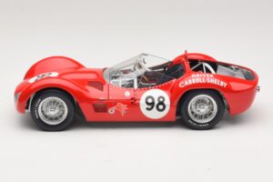 Maserati Tipo 61 #98 C. Shelby Times Mirror Grand Prix for Sportscars 1960 Minichamps 1:18 100601298 Метал — снимка 4 от 8