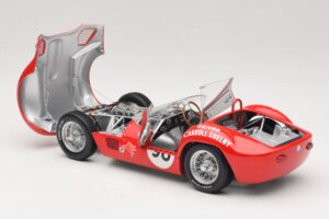 Maserati Tipo 61 #98 C. Shelby Times Mirror Grand Prix for Sportscars 1960 Minichamps 1:18 100601298 Метал — снимка 5 от 8