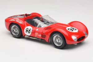 Maserati Tipo 61 #98 C. Shelby Times Mirror Grand Prix for Sportscars 1960 Minichamps 1:18 100601298 Метал — снимка 6 от 8