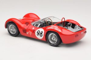 Maserati Tipo 61 #98 C. Shelby Times Mirror Grand Prix for Sportscars 1960 Minichamps 1:18 100601298 Метал — снимка 7 от 8