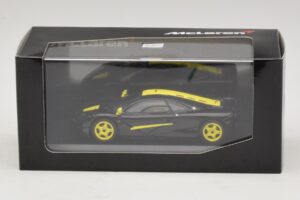 McLaren F1 Черен С Жълти Райета Minichamps 1:43 MCLAREN004 Метал — снимка 4 от 4