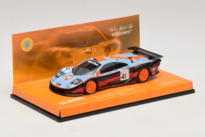 McLaren F1 GTR Gulf Team Davidoff #41 P-H. Raphanel / J-M. Gounon FIA GT Championship 1997 Minichamps 1:43 533174341 Метал — снимка 2 от 4