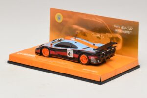 McLaren F1 GTR Gulf Team Davidoff #41 P-H. Raphanel / J-M. Gounon FIA GT Championship 1997 Minichamps 1:43 533174341 Метал — снимка 3 от 4
