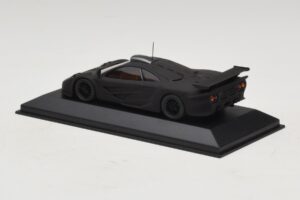 McLaren F1 GTR Longtail Черен Мат 1997 Minichamps 1:43 MCLAREN010 Метал — снимка 2 от 4