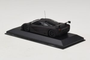 McLaren F1 GTR Prototype Черен Мат С Черни Джанти Minichamps 1:43 MCLAREN009 Метал — снимка 2 от 4