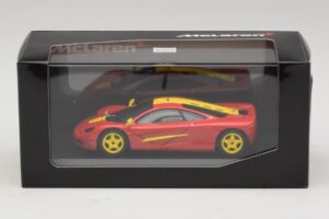 McLaren F1 Червен С Жълти Райета Minichamps 1:43 MCLAREN006 Метал — снимка 4 от 4
