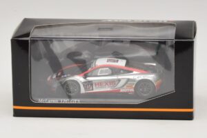 McLaren MP4-12C GT3 #107 Hexis Racing Cazenave / O. Panis 24 Hours of Spa 2013 Minichamps 1:43 437131397 Метал — снимка 4 от 4
