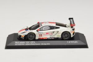 McLaren MP4-12C GT3 #11 Art Grand Prix Leclerc / Parisy 24 Hours of Spa 2013 Minichamps 1:43 437131311 Метал