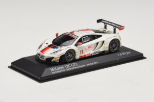McLaren MP4-12C GT3 #11 Art Grand Prix Leclerc / Parisy 24 Hours of Spa 2013 Minichamps 1:43 437131311 Метал — снимка 2 от 4