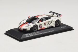 McLaren MP4-12C GT3 #12 Art Grand Prix Demoustier / Amado 24 Hours of Spa 2012 Minichamps 1:43 437121312 Метал — снимка 2 от 4