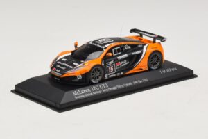 McLaren MP4-12C GT3 #15 Boutsen Racing Bovy / Broggi 24 Hours of Spa 2012 Minichamps 1:43 437121315 Метал — снимка 2 от 4