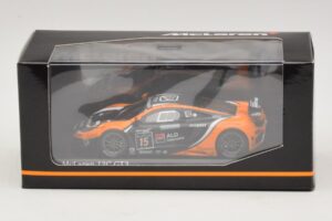 McLaren MP4-12C GT3 #15 Boutsen Racing Bovy / Broggi 24 Hours of Spa 2012 Minichamps 1:43 437121315 Метал — снимка 4 от 4