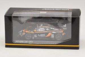 McLaren MP4-12C GT3 #16 Boutsen Racing Schmetz / Demirdjian 24 Hours of Spa 2014 Minichamps 1:43 437141316 Метал — снимка 4 от 4