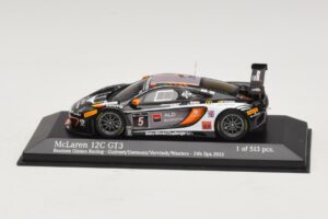 McLaren MP4-12C GT3 #5 Boutsen Racing Guilvert / Dermont 24 Hours of Spa 2013 Minichamps 1:43 437131305 Метал