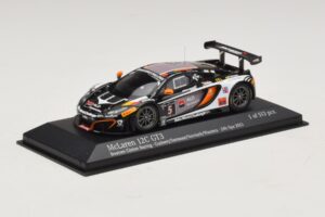 McLaren MP4-12C GT3 #5 Boutsen Racing Guilvert / Dermont 24 Hours of Spa 2013 Minichamps 1:43 437131305 Метал — снимка 2 от 4