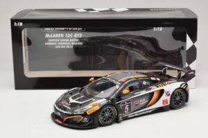McLaren MP4-12C GT3 #5 D. Wauters 24 Hours of Spa 2013 Minichamps 1:18 151131305 Метал — снимка 6 от 6