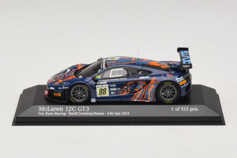 McLaren MP4-12C GT3 #88 Von Ryan Racing Barff / Goodwin 24 Hours of Spa 2013 Minichamps 1:43 McLaren MP4-12C GT3 #88 Von Ryan Racing Barff / Goodwin 24 Hours of Spa 2013 Minichamps 1:43 437131388 Метал